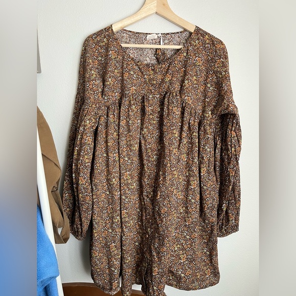 Oak Meadow Smock Dress in Hazelwood - Picture 6 of 6